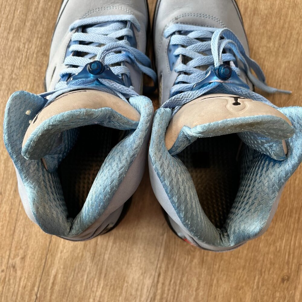 Mens Air Jordan 5 Retro SE 'UNC' DV1310-401 Blue Carolina - 10 - Picture 11 of 13